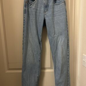 Garage Light Blue Straight Leg Men’s Jeans